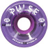 Atom Pulse Lite Wheels Clear Purple 62mm 78A (4 Pack)