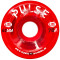 Atom Pulse Lite Wheels Clear Red 62mm 78A (4 Pack)