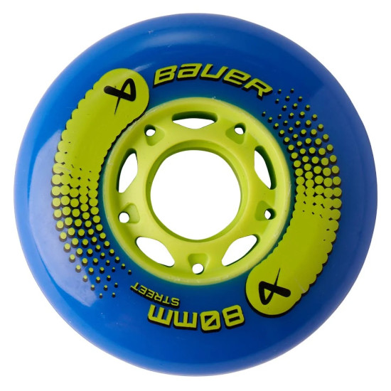 Bauer Street Inline Hockey Wheels (4 Pack)