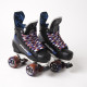 Bauer X Quad Roller Skates - Custom Rock Plate