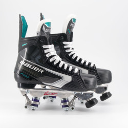 Bauer Supreme F20 Quad Roller Skates - Sure-Grip Avanti/Avenger Plate (No Wheels/Bearings)