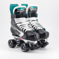 Bauer Supreme F20 Quad Roller Skates - Custom - Sure-Grip Avanti/Avenger Plate