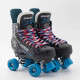 Bauer X-LP Quad Roller Skates - Rio Coaster Wheels (SEE X-LP 2.0 LISTINGS FOR OTHER SIZES)