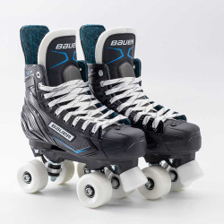 Bauer X-LP Quad Roller Skates - Sims Street Snake Wheels (SEE X-LP 2.0 LISTINGS FOR OTHER SIZES)