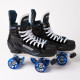 Bauer X-LP Quad Roller Skates - Custom Rock  (SEE X-LP 2.0 LISTINGS FOR OTHER SIZES)