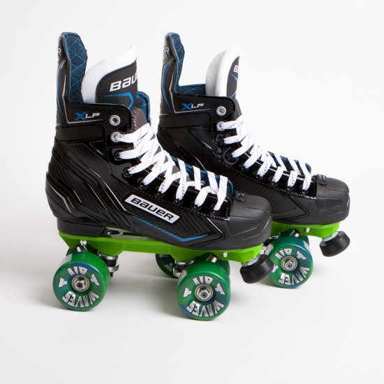Bauer X-LP Quad Roller Skates - Custom Rock  (SEE X-LP 2.0 LISTINGS FOR OTHER SIZES)