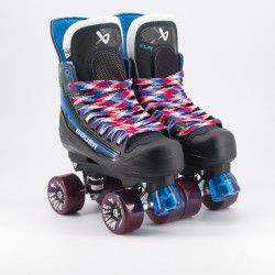 Bauer X-LP 2.0 Quad Roller Skates - Airwave Wheels 