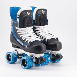 Bauer X-LP 2.0 Quad Roller Skates - Custom Rock