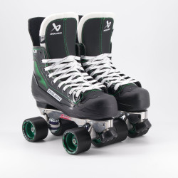 Bauer X-LS Quad Roller Skates - Custom - Sure-Grip Avanti/Avenger Plate  (SEE X-LS 2.0 LISTINGS FOR OTHER SIZES)