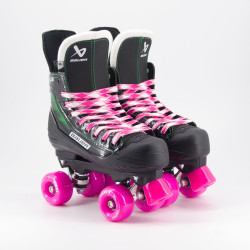 Bauer X-LS 2.0 Quad Roller Skates - Ventro Wheels 