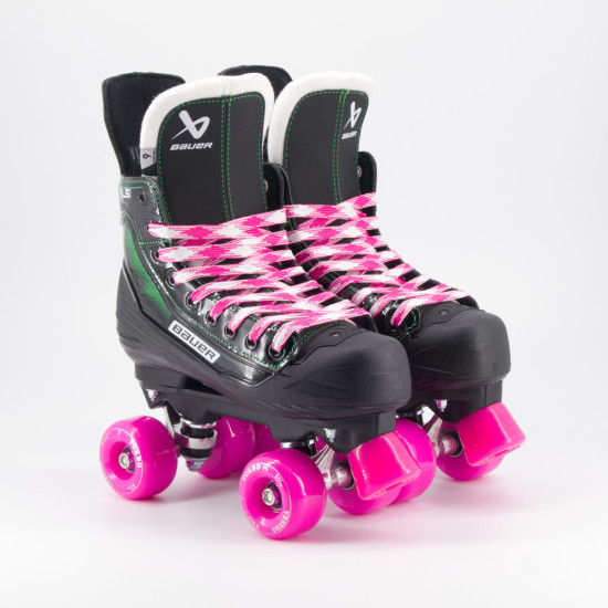 Bauer X-LS 2.0 Quad Roller Skates - Ventro Wheels 