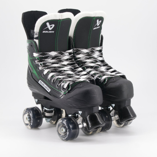 Bauer X-LS 2.0 Quad Roller Skates - Light Up Wheels 