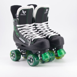 Bauer X-LS 2.0 Quad Roller Skates - Airwave Wheels 