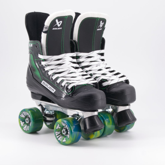 Bauer X-LS 2.0 Quad Roller Skates - Custom Super X Plate