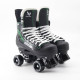 Bauer X-LS 2.0 Quad Roller Skates - Rio Coaster Wheels 