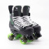 Bauer X-LS 2.0 Quad Roller Skates - Sims Street Snake Wheels 