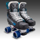 Bauer X Quad Roller Skates - Custom - Sure-Grip Avanti/Avenger Plate