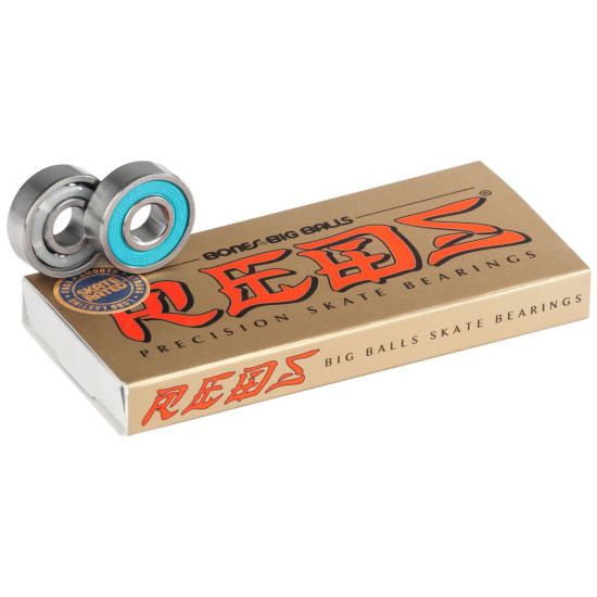 Bones Big Balls Reds Bearings 8mm (Pack of 8)