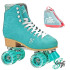 Candi Grl Carlin Quad Roller Skates - Teal - With Script Skate Bag