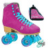 Candi Grl Carlin Quad Roller Skates - Berry - With Graffiti Bag