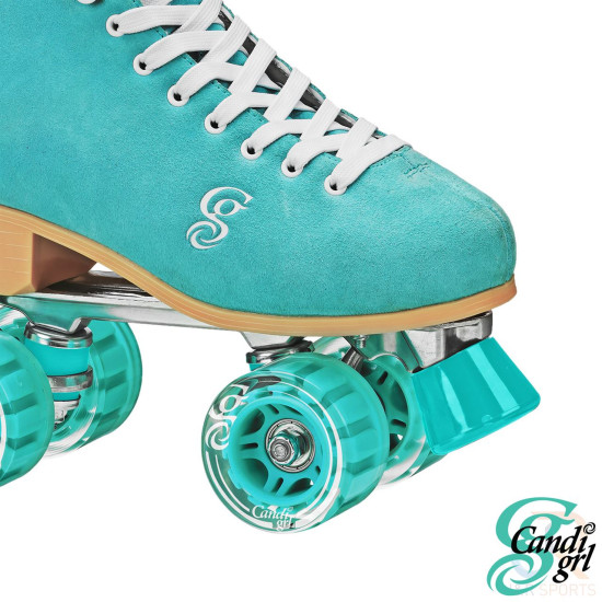 Candi Grl Carlin Quad Roller Skates - Teal