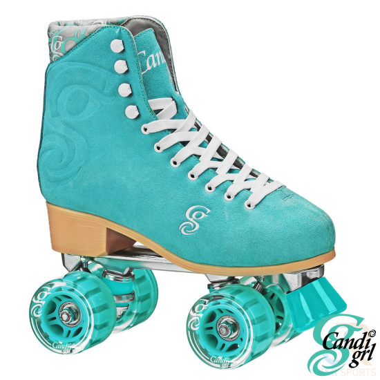 Candi Grl Carlin Quad Roller Skates - Teal