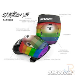 Deadbolt Grand Slam Pads Rainbow