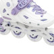 FR AXS Adjustable Junior Inline Roller Skates Purple/White
