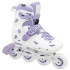 FR AXS Adjustable Junior Inline Roller Skates Purple/White