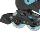 FR Junior Adjustable Inline Roller Skates - Luminous Black Pearl 