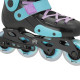 FR Junior Adjustable Inline Roller Skates - Luminous Black Pearl 