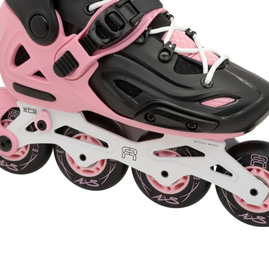 FR AXS Adjustable Junior Inline Roller Skates Pink