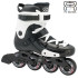 FR W 80 In-Line Skates Black/White