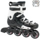 FR W 80 In-Line Skates Black/White