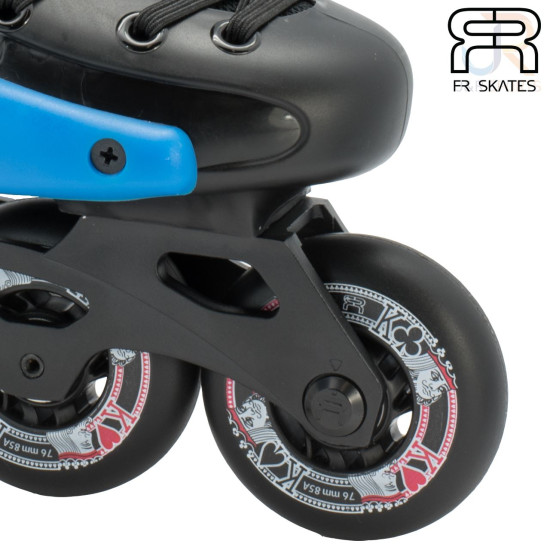 FR Junior Adjustable Inline Roller Skates - Black