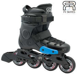 FR Junior Adjustable Inline Roller Skates - Black