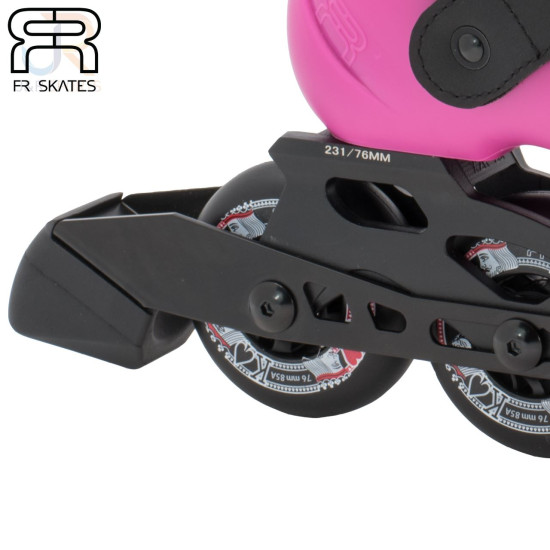 FR Junior Adjustable Inline Roller Skates - Pink