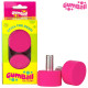 Gumball Toe Stops 5/8" Long 30mm Cherry 75A (pair)