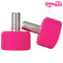 Gumball Toe Stops 5/8" Long 30mm Cherry 75A (pair)