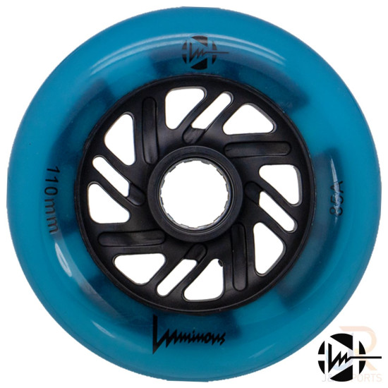 Luminous LED Light Up Inline Skate Wheels 110mm