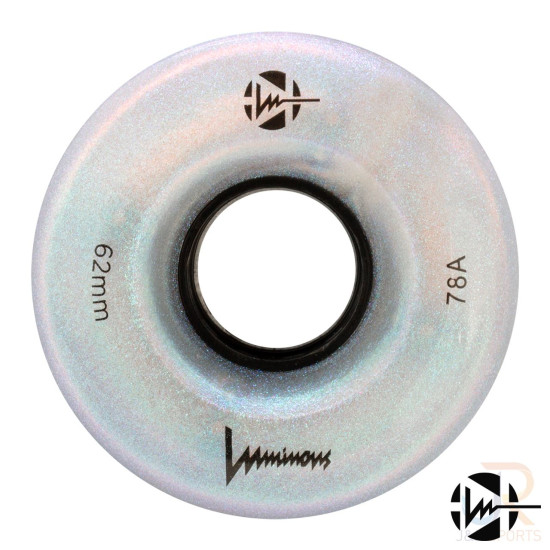 Luminous LED Light Up Quad Skate Wheels 62mm (Pack of 4)
