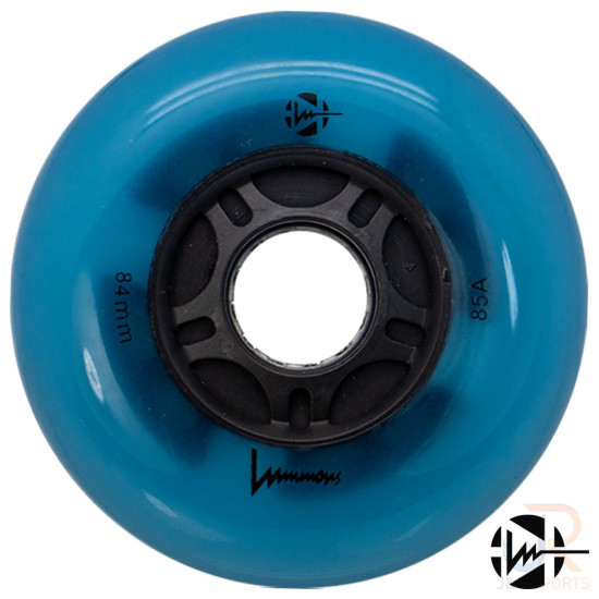 Luminous LED Light Up Inline Skate Wheels 84mm 