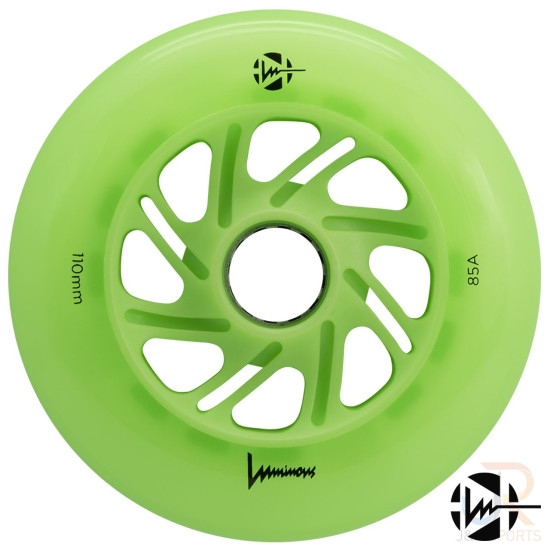 Luminous LED Light Up Inline Skate Wheels 110mm
