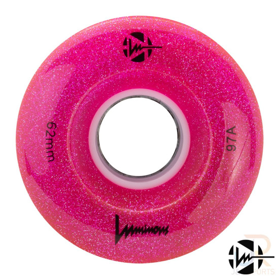 Luminous LED Light Up Quad Skate Wheels 62mm (Pack of 4)