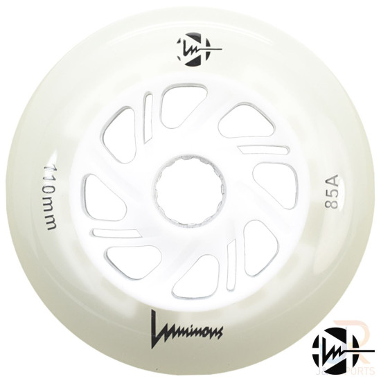 Luminous LED Light Up Inline Skate Wheels 110mm