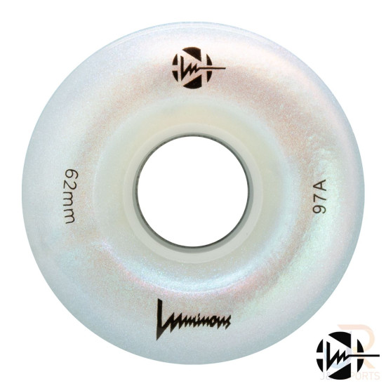 Luminous LED Light Up Quad Skate Wheels 62mm (Pack of 4)