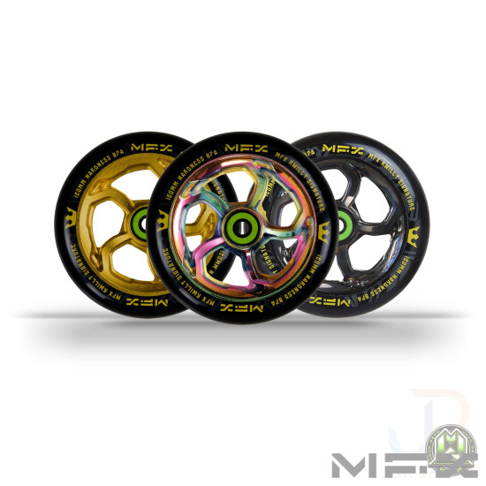 MGP MFX Hurricane Scooter Wheel R Willy Signature 120mm - Anodised Gold