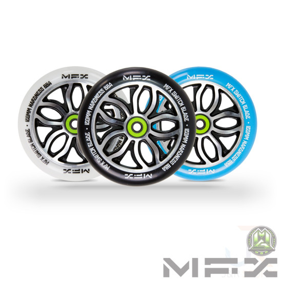 MGP MFX Switchblade Scooter Wheel R Willy Signature 120mm White