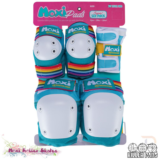 187 Killer Pads 6 Pack - Junior - Moxi Jade