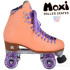 Moxi Beach Bunny Quad Roller Skates - Peach